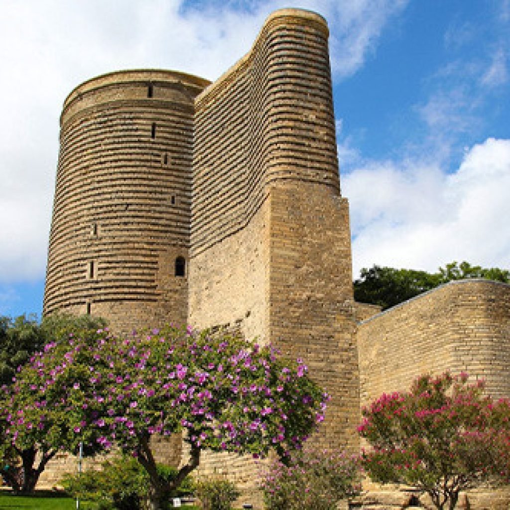 Historic Maiden Tower in Baku