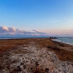 Shahdili Spit in Absheron National Park, Azerbaijan